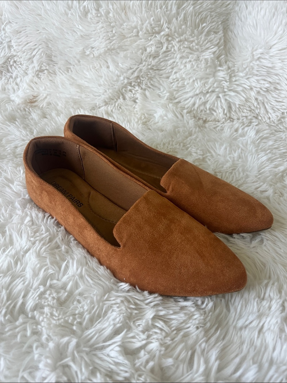 DREAM PAIRS Comfortable Pointed Toe Slip-On Loafers size 8 @